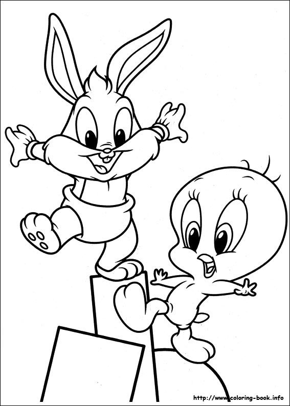 Baby Looney Tunes Coloring Pages