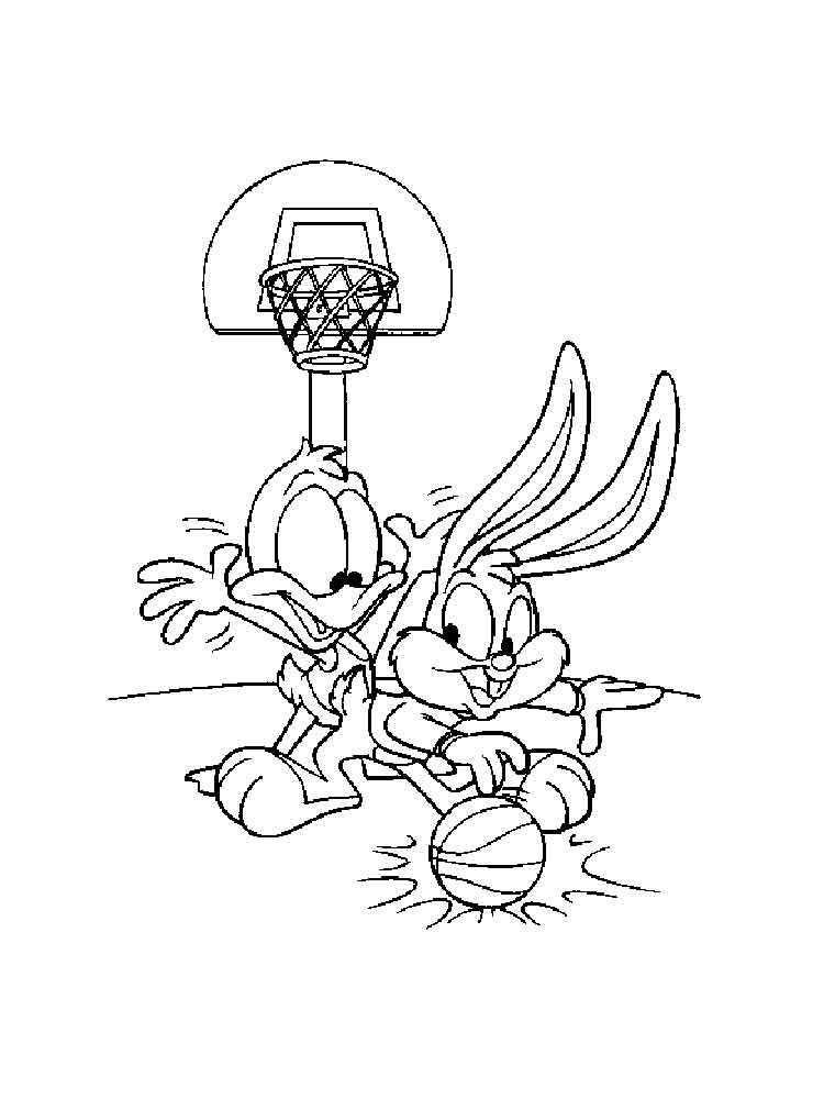 750x1000 Baby Looney Tunes Coloring Pages. Download And Print Baby Looney