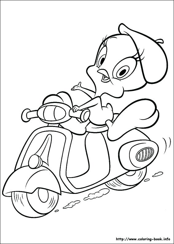 567x794 Tunes Coloring Pages Baby Teasing Baby Bulk Tunes Coloring Pages