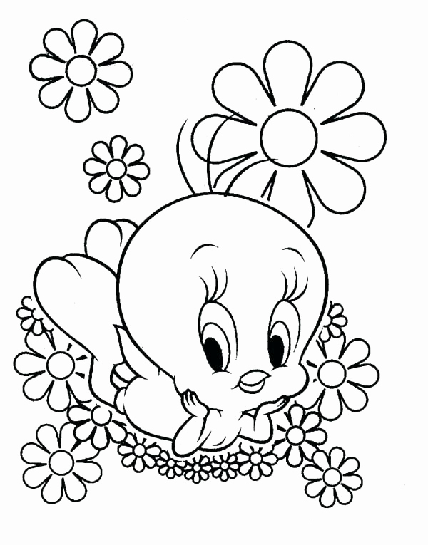 600x765 All Baby Looney Tunes Coloring Pages Ohmygirl.us