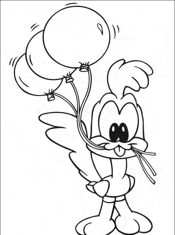 567x764 Baby Looney Looney Tunes Coloring Pages Tweety