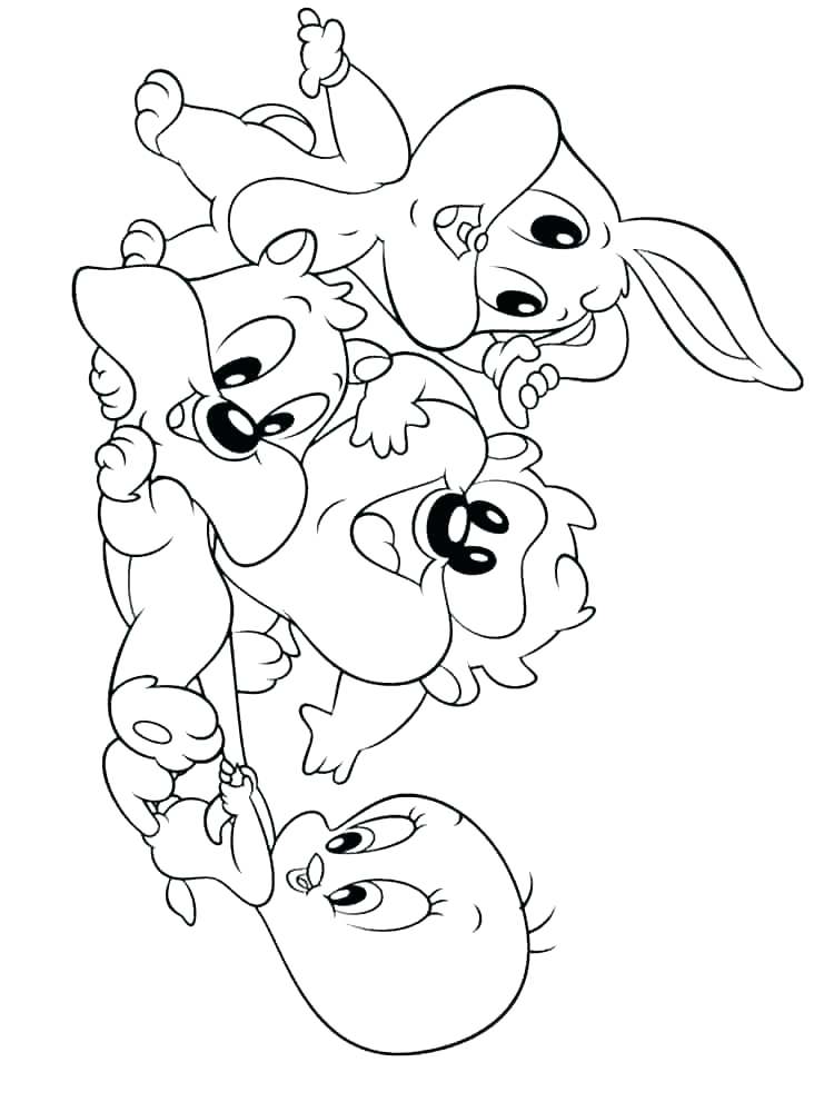 750x1000 Baby Looney Toons Coloring Pages Baby Tunes Coloring Picture Baby