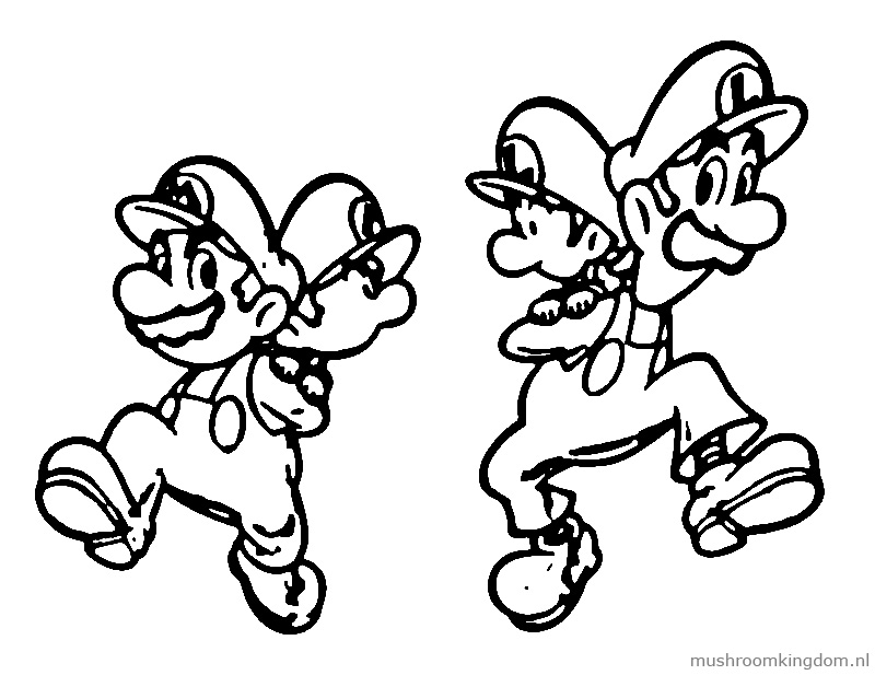 800x617 Baby Mario Coloring Pages To Print