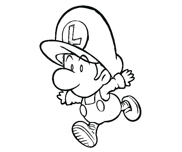 640x533 Baby Luigi Coloring Pages Baby Coloring Pages Beautiful Baby