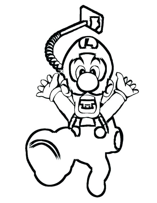 550x711 Baby Luigi Para Colorear Para Paper Coloring Pages A Para Paper