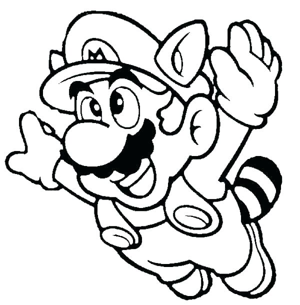 600x610 Mario Coloring Pictures And Coloring Pages Baby Mario Coloring