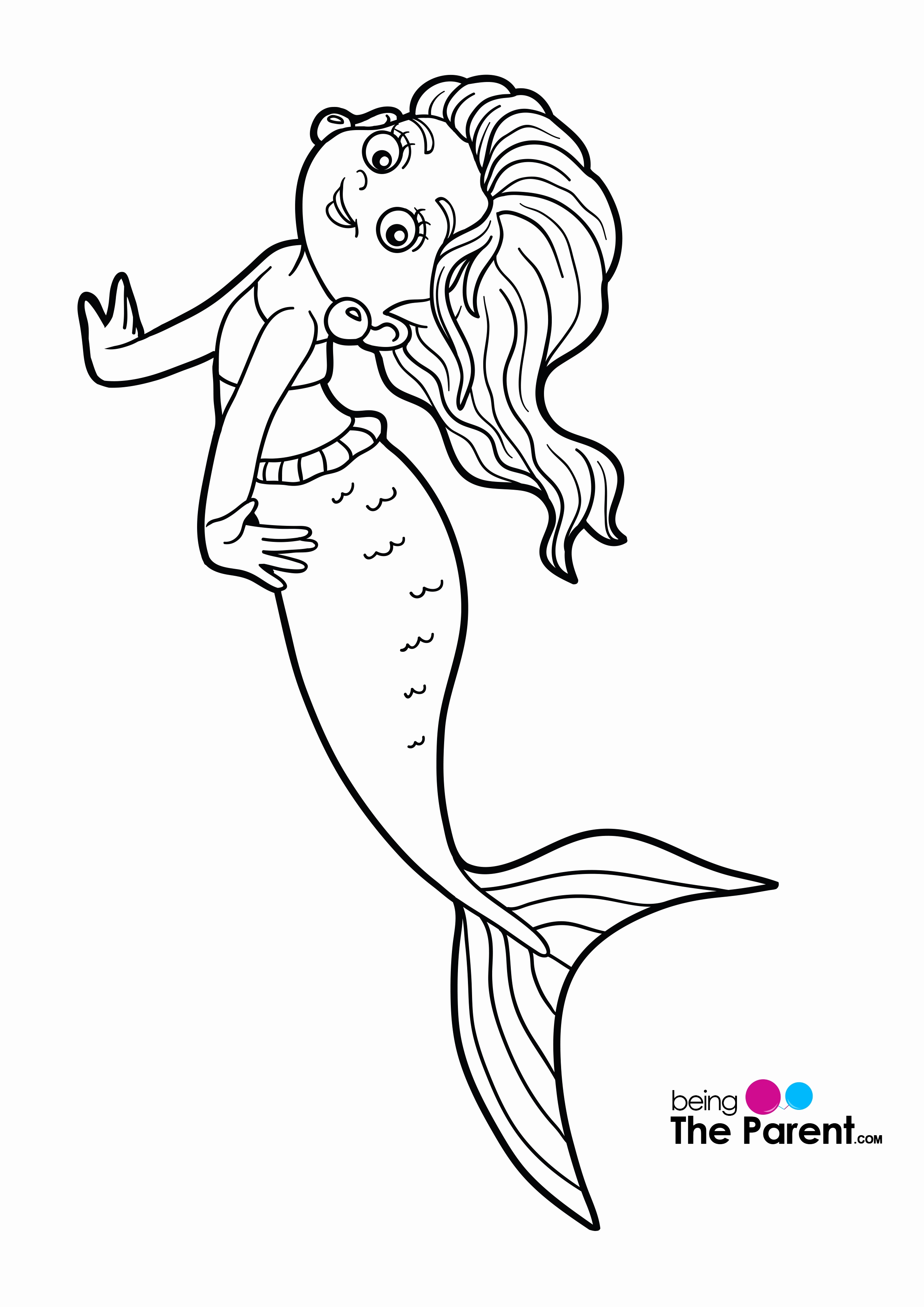 2480x3507 Inspiration Mermaid Coloring Pages Best Of Baby Mermaid Coloring