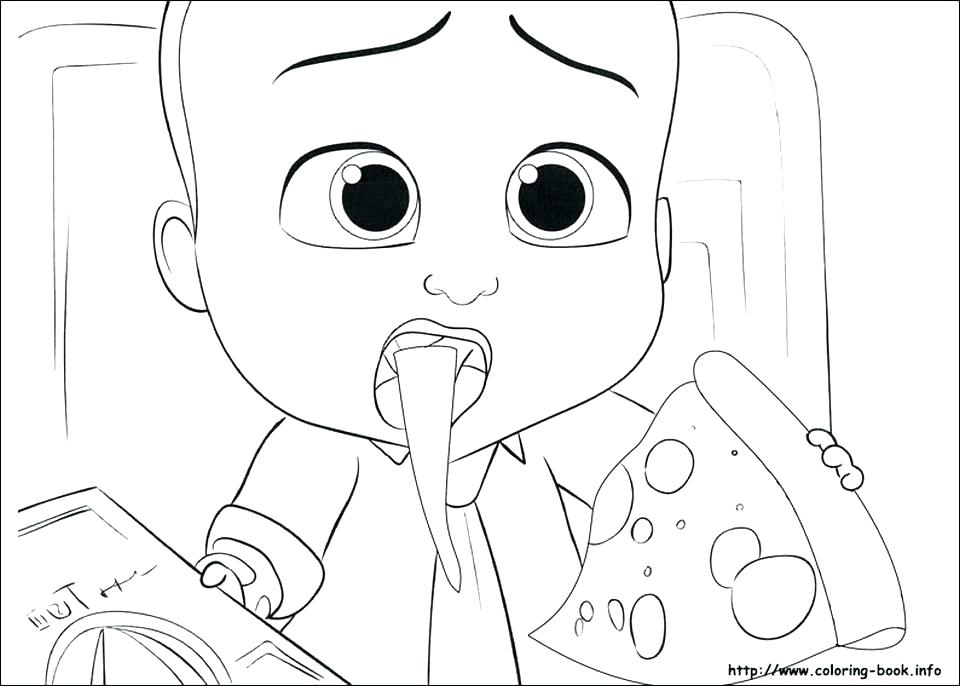 960x686 Baby Coloring Pages Baby Coloring Pages Online Boss Baby Coloring