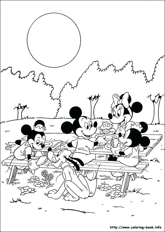 567x794 Baby Mickey And Friends Coloring Pages Printable Coloring Mickey