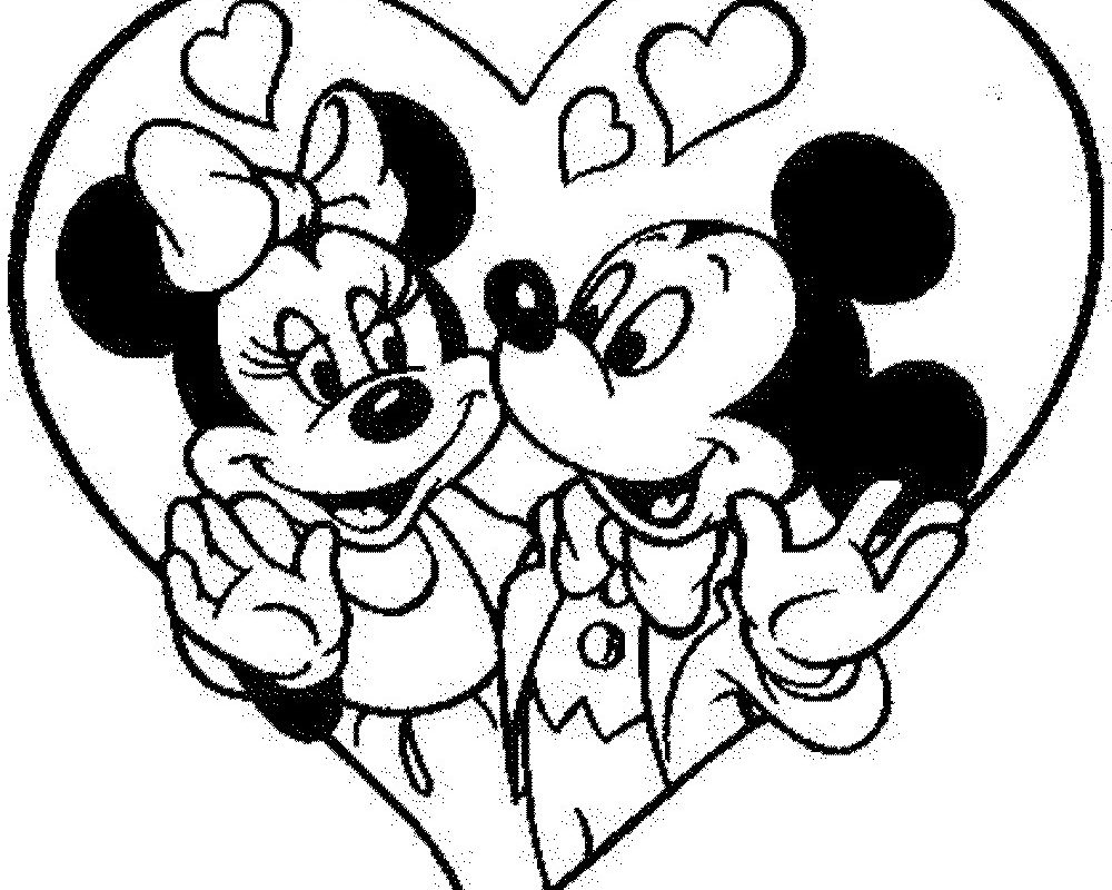 1000x800 Printable Disney Baby Mickey Coloring Pages Minnie And Sheet Free