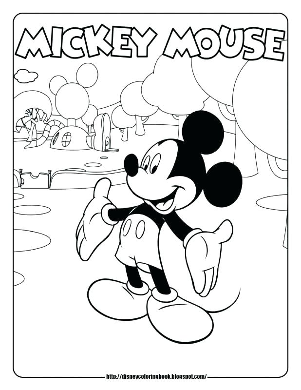 618x800 Baby Mickey Mouse Friends Coloring Pages Minnie And Mickey