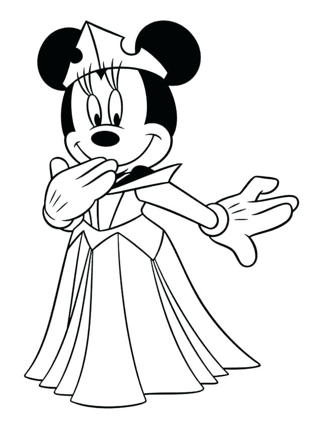 624x851 Minnie And Mickey Coloring Pages