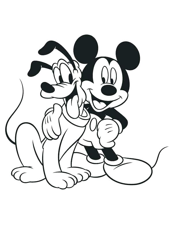 600x776 Baby Mickey Coloring Pages Baby Mickey Coloring Pages Mickey