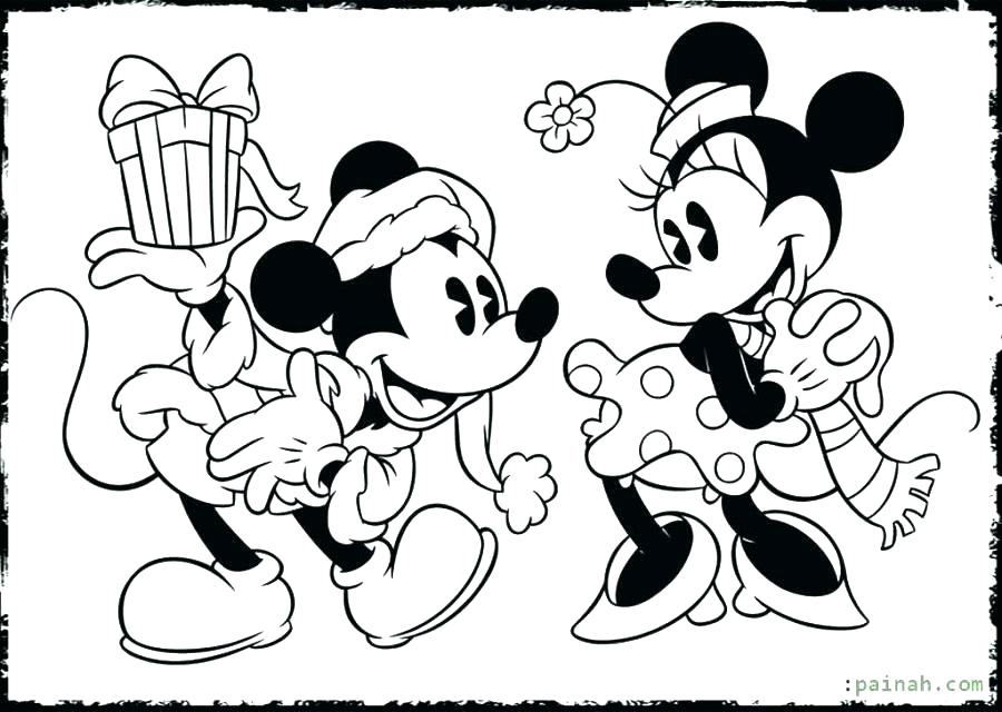 900x640 Mini Mouse Coloring Pages Coloring Pages And Mickey Mouse Coloring