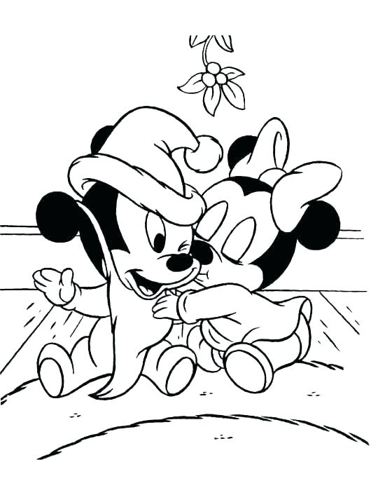 530x706 Mickey Mouse Baby Coloring Pages Vanda