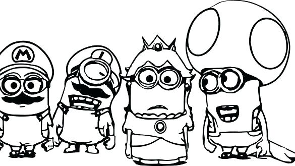 585x329 Minion Coloring Pages Minion Coloring Pages Coloring Book Baby