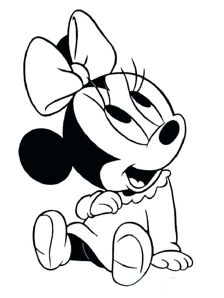 750x1000 Minnie Mouse Coloring Pages Printable Coloring Pages Of Cuties