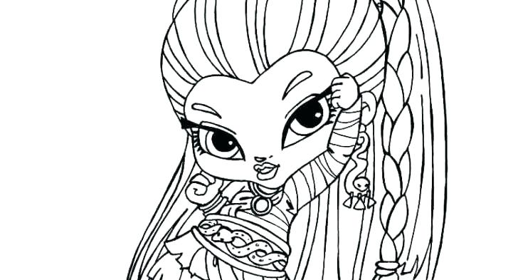 728x393 Monster High Coloring Pages Baby Monster High Babies Coloring