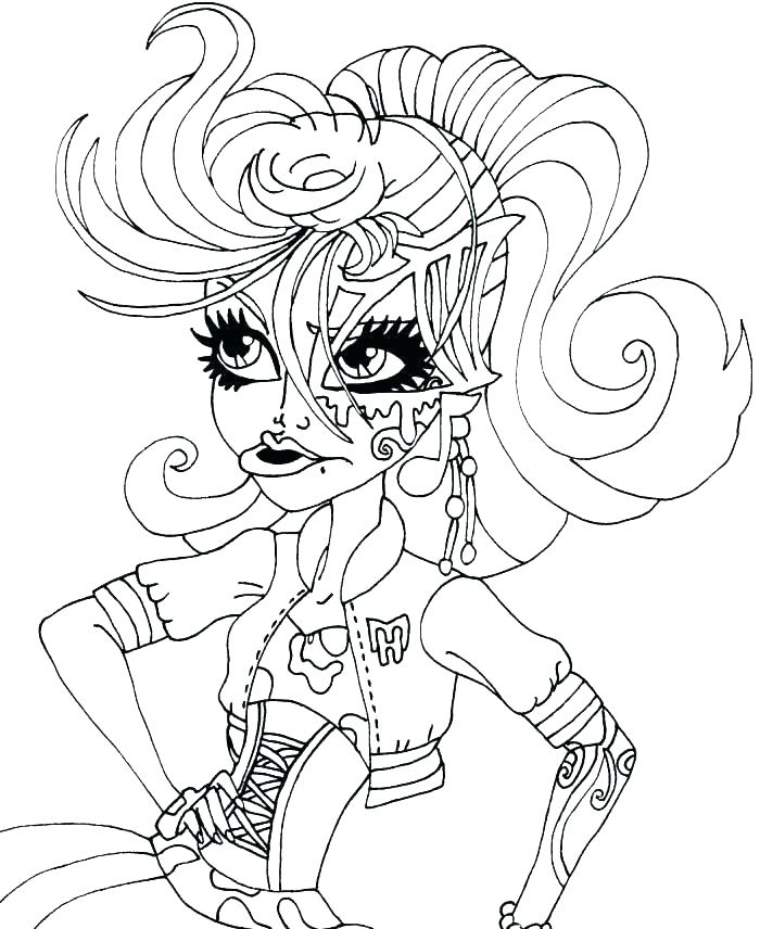 700x856 Baby Monster High Coloring Pages Monster High Coloring Book Pages