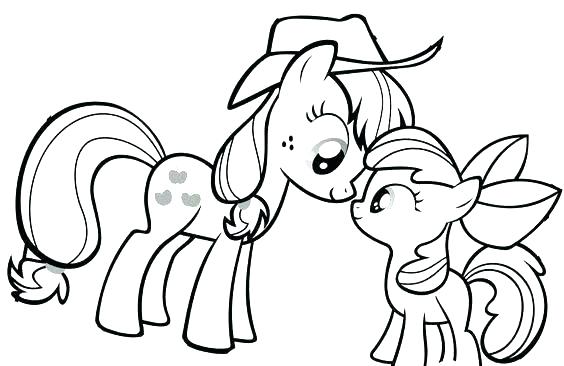 Baby My Little Pony Coloring Pages