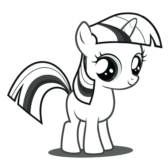 564x556 Crepusculo Para Colorear My Little Pony Coloring Pages Twilight