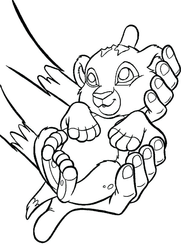 600x818 Pin By On Graphic Art Stamps Lion King Simba Nala Coloring Pages