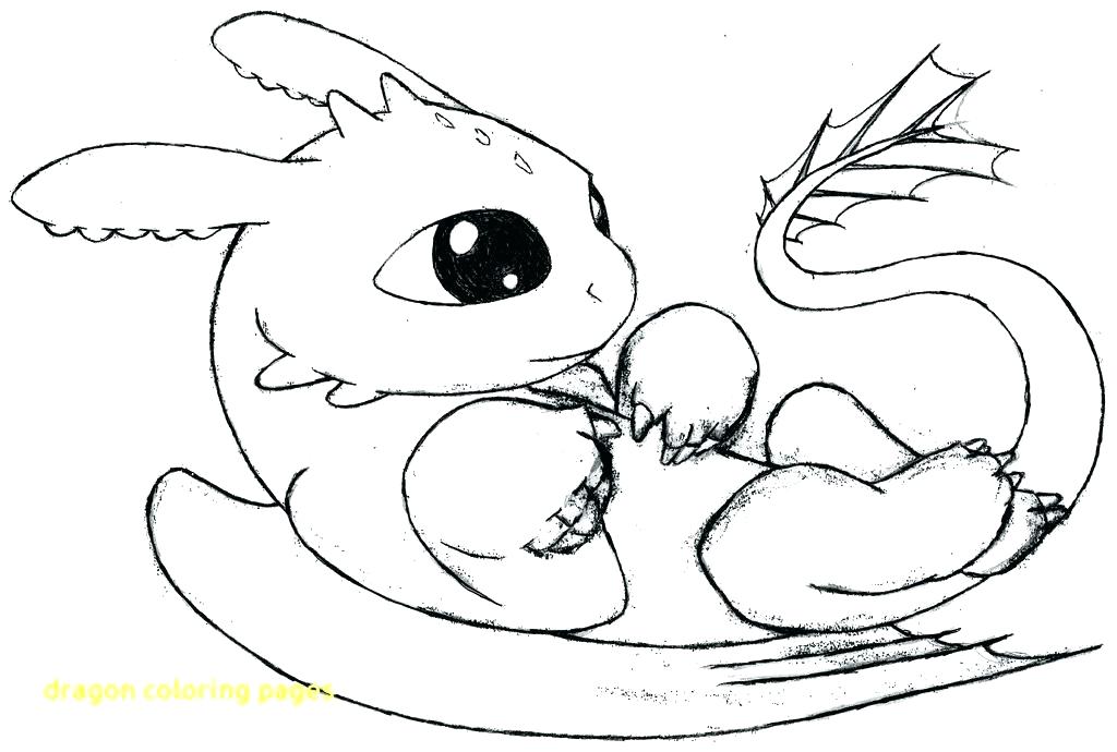 1024x690 Dragon Coloring Pages Dragon Coloring Pages With Baby Dragon