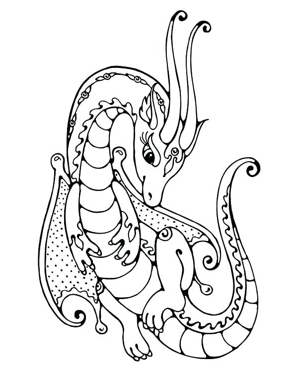600x750 Dragon Head Coloring Page Dragon Coloring Books Pictures