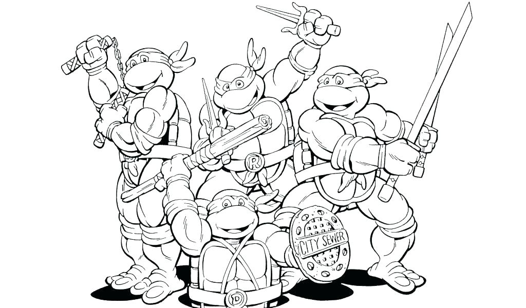 1024x600 Coloring Pages Baby Turtles Kids Coloring Coloring Pages For Ninja