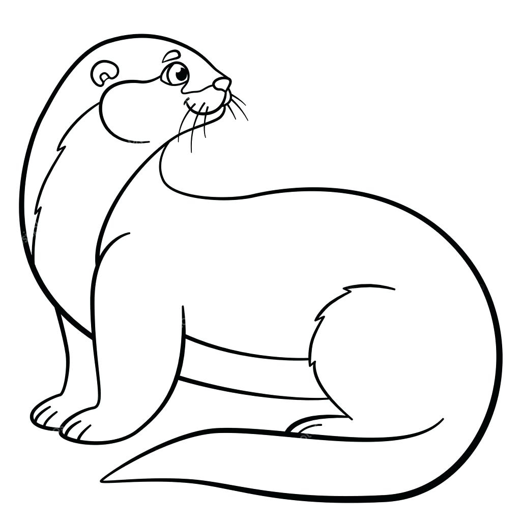 1024x1024 Fresh Otter Coloring Page Gallery Printable Coloring Sheet