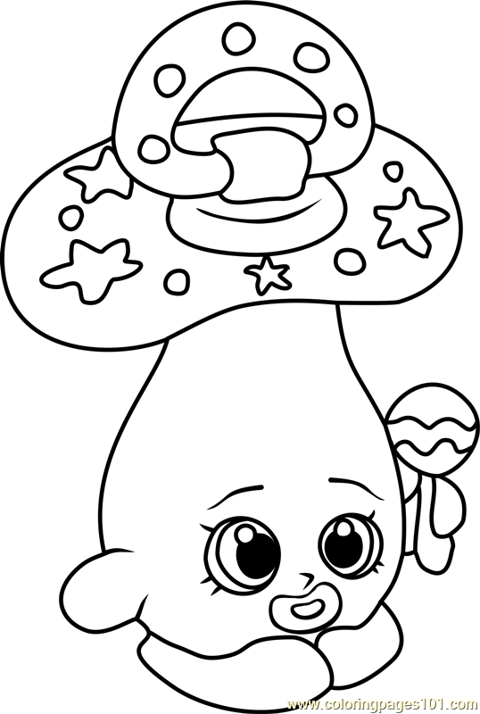 538x800 Dum Mee Mee Shopkins Coloring Page