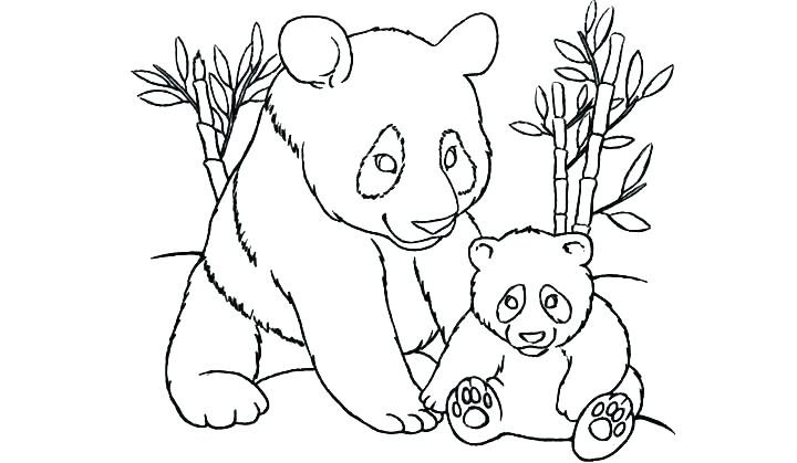 720x419 Baby Panda Coloring Sheets Pages Of Pandas