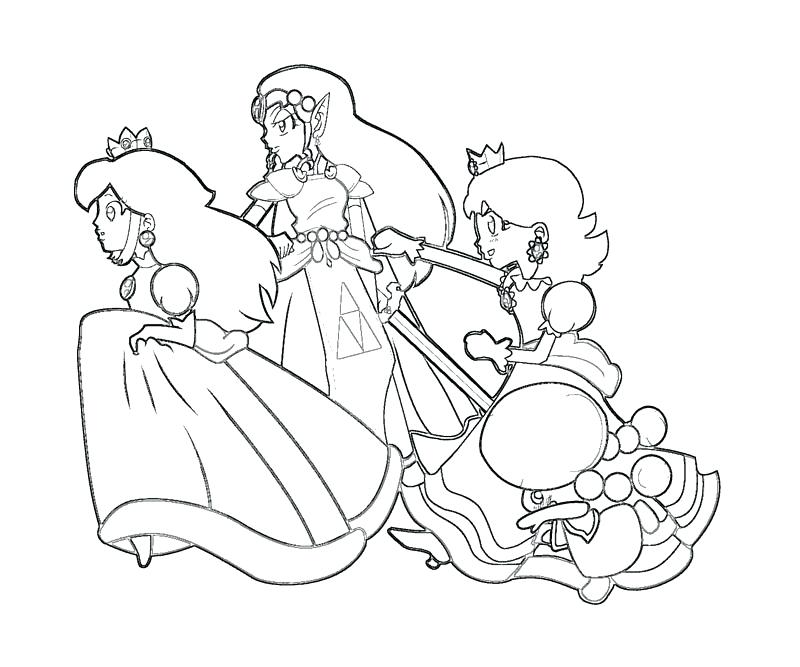 800x667 Awesome Peach Coloring Pages 7 Princess Peach Coloring Page Baby