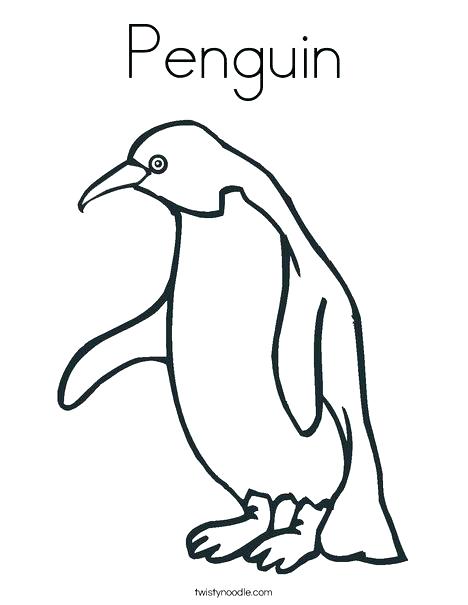 468x605 Cute Baby Penguin Coloring Pages Penguins Coloring Page Penguin