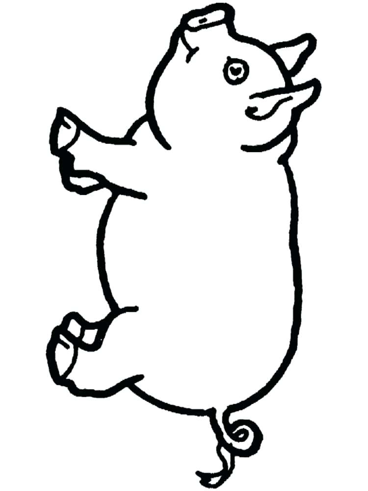 750x1000 Pig Coloring Pages Animals Pig Coloring Pages Cute Baby Pig