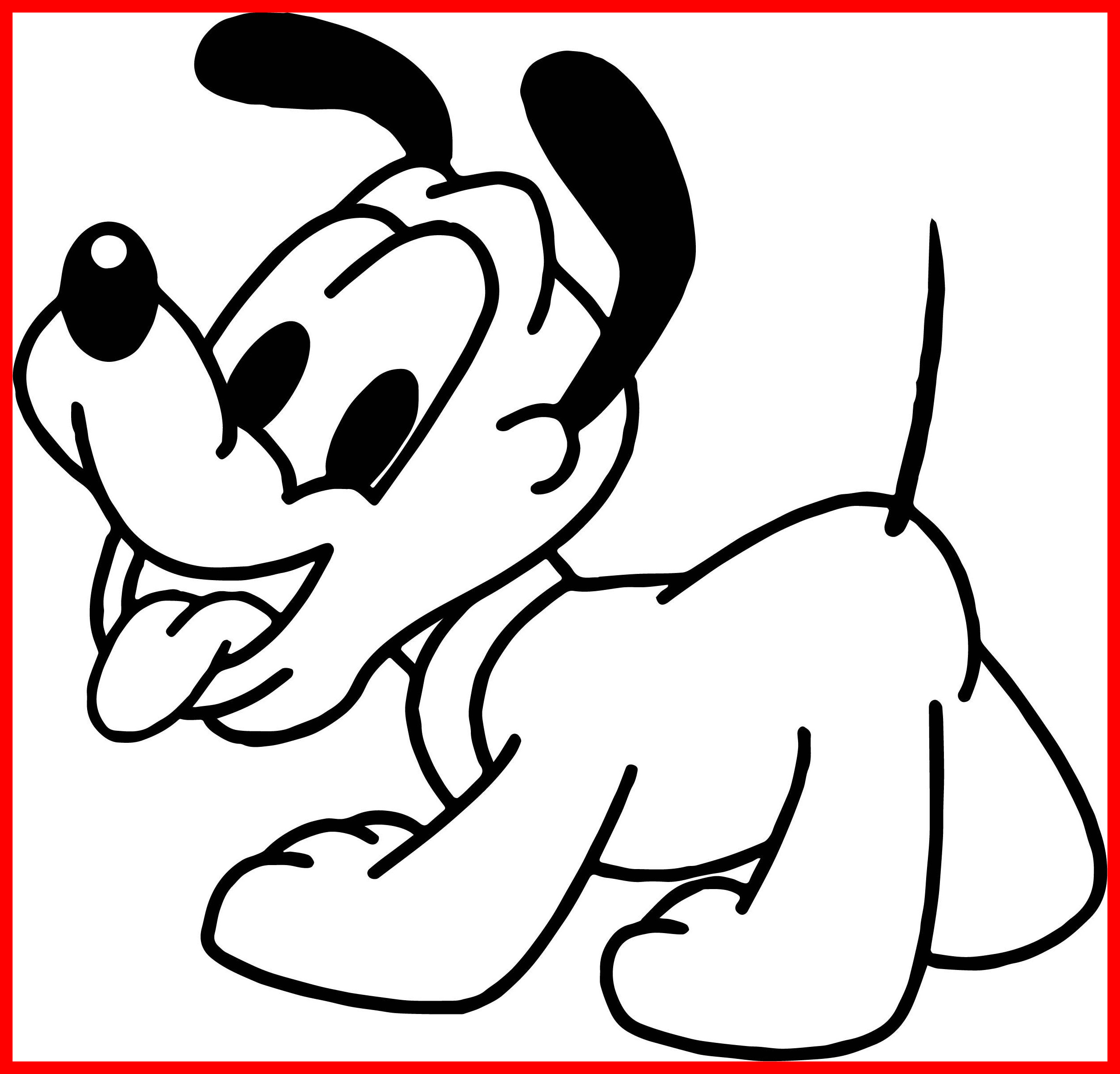 Baby Pluto Coloring Pages