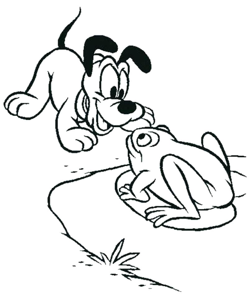 810x945 Baby Pluto Coloring Pages Baby Dog Colouring Pages Baby Coloring