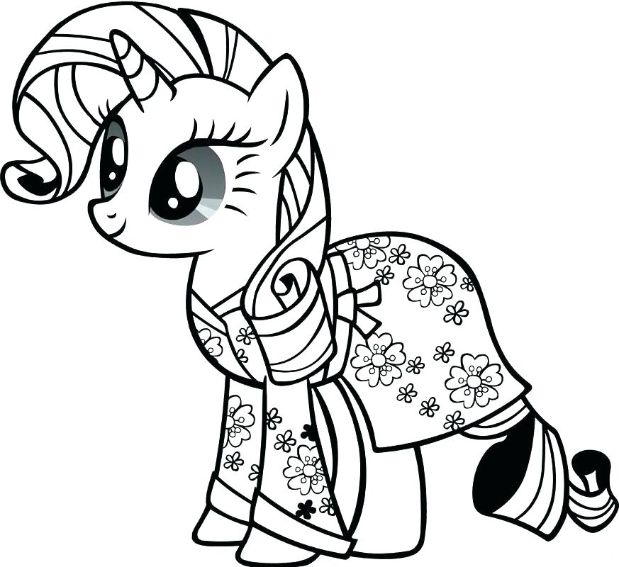 873x800 Baby Pony Coloring Pages Color Pages My Little Pony Drawn Princess
