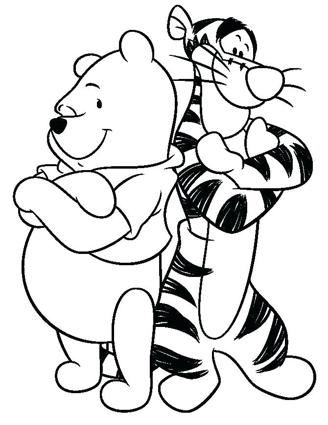 670x867 Baby Winnie The Pooh And Friends Coloring Pages Coloring Pages