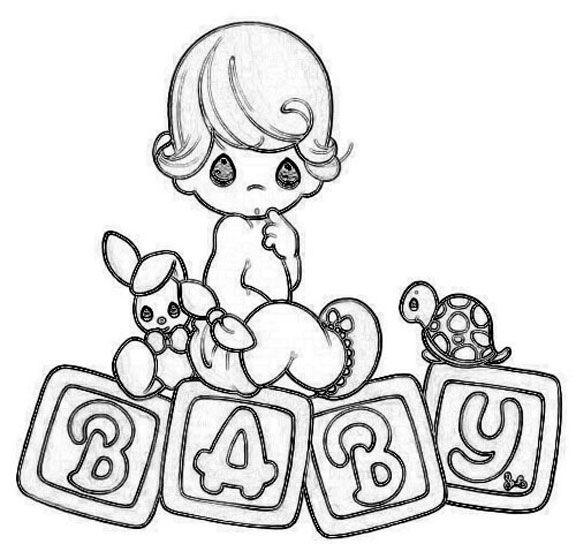 576x559 314 Best Precious Moments Coloring Pages Images