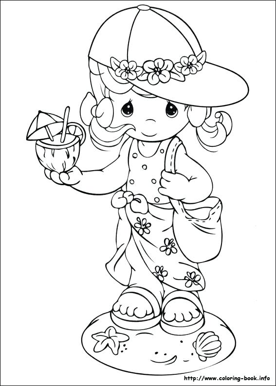 567x794 Precious Moments Baby Girl Coloring Pages Printable Coloring