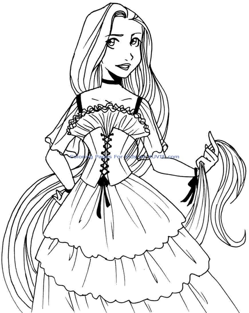 870x1094 All Disney Baby Princess Coloring Pages