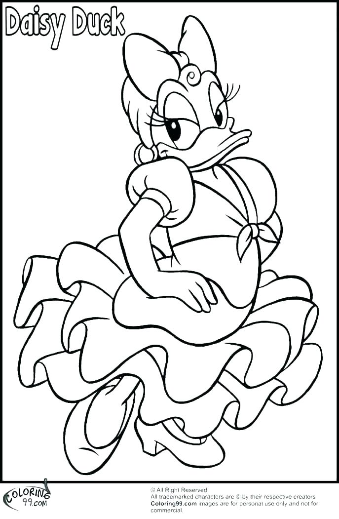687x1051 Daisy Coloring Pages Daisy Coloring Pages Princess Daisy Coloring