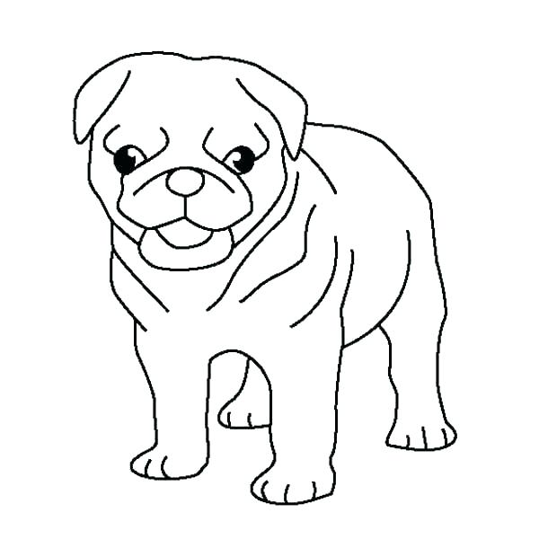 600x600 Coloring Pages Of Baby Pugs Image Baby Dog Coloring Pages Pug