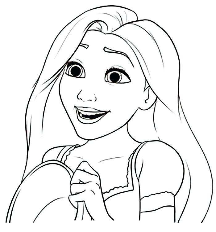 700x749 Rapunzel Color Pages Coloring Pages Coloring Pages Baby Rapunzel