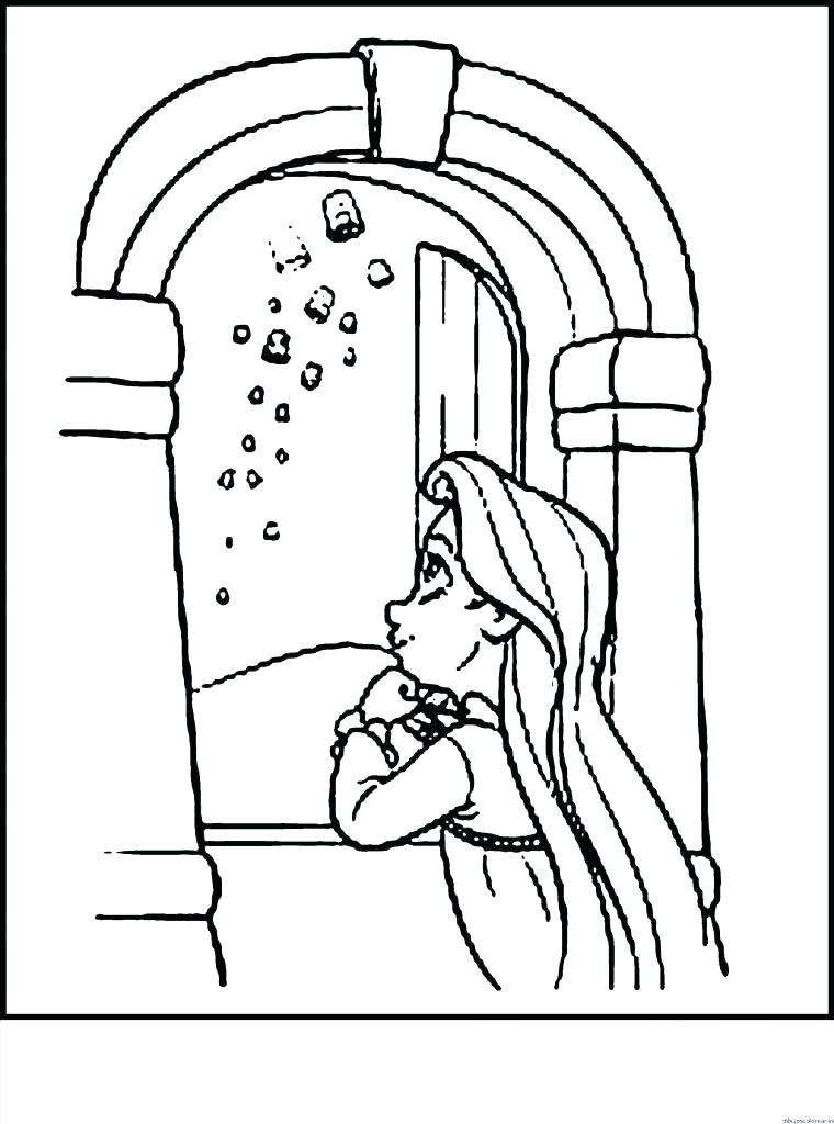760x1024 Baby Princess Rapunzel Coloring Pages Tangled Barbie Games