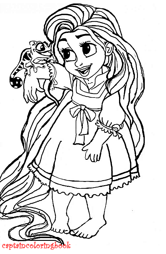555x849 Tangled Coloring Pages Free Download