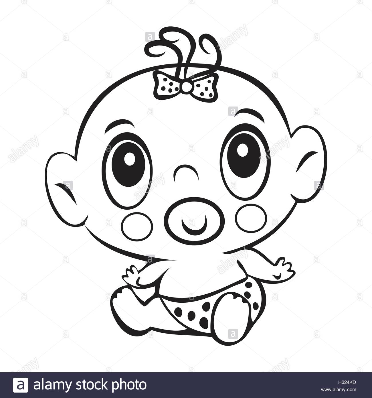 1300x1390 Printable Baby Coloring Pages Baby Coloring Pages