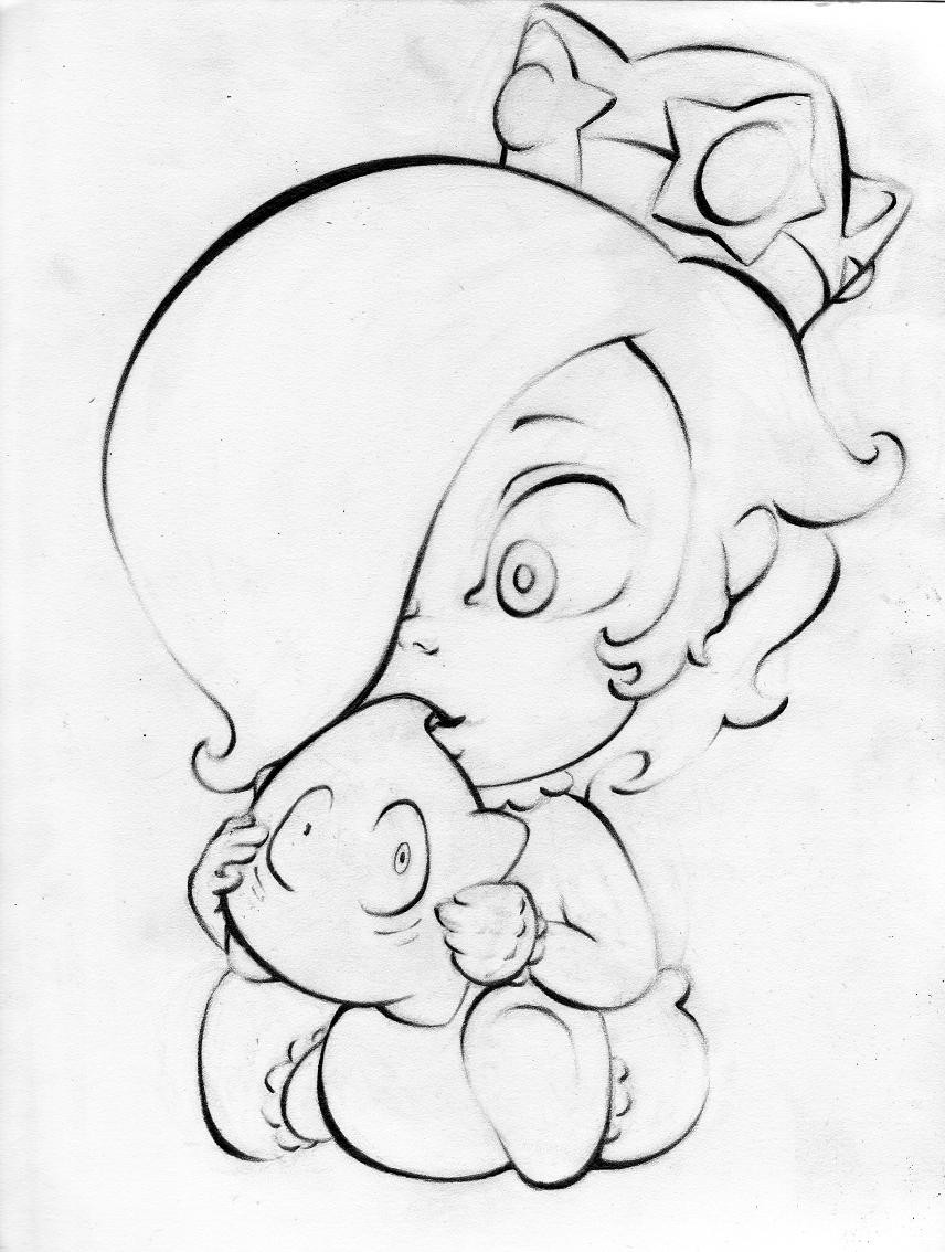 856x1134 Princess Peach Coloring Pages Pleasing Baby Rosalina Fiscalreform