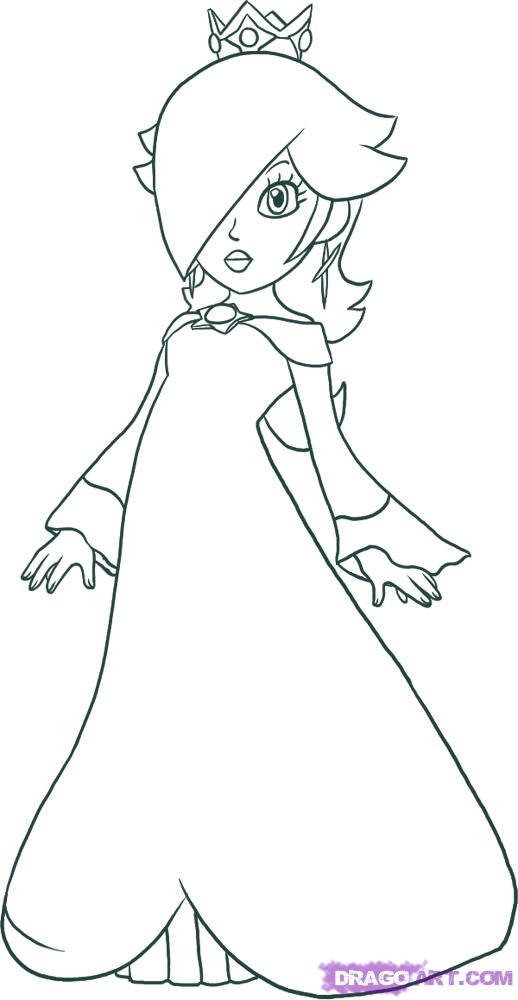 518x1000 Rosalina Coloring Pages Page Image Clipart Images Grig3 Org